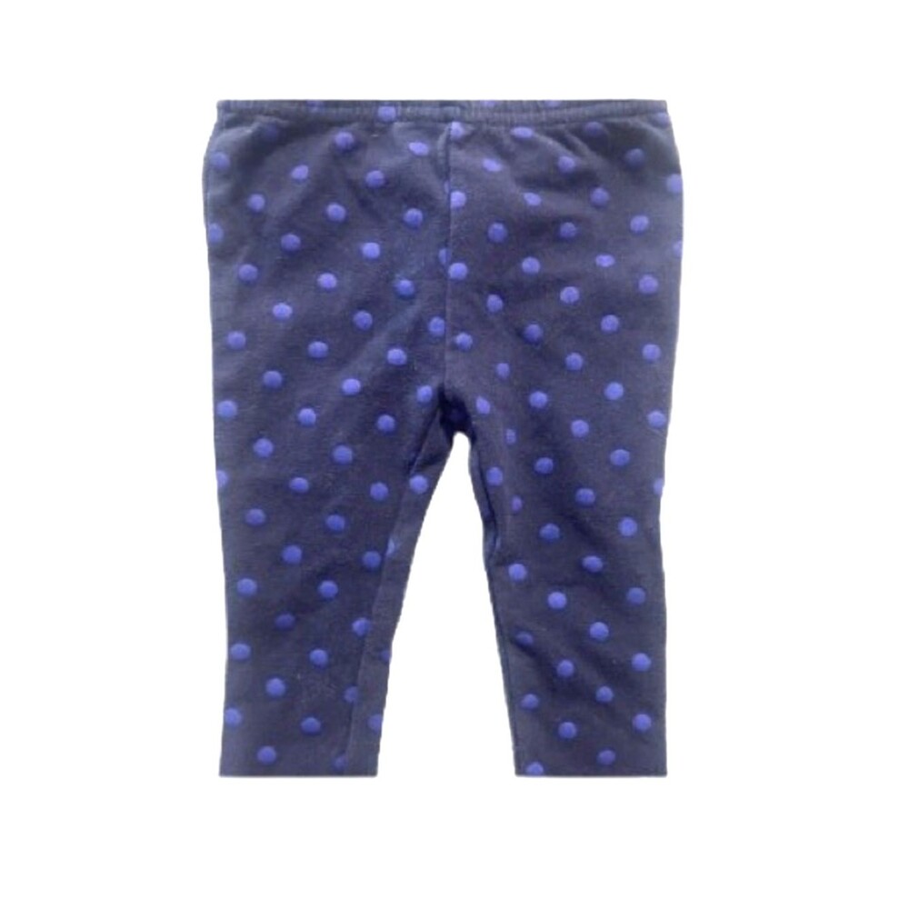 Carter's Baby Blue with polka Dot Leggings Size 3 Month